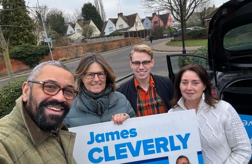 James and Braintree Conservatives in Halstead