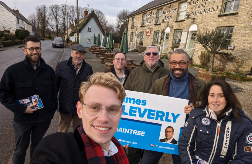 James and Braintree Conservatives in Great Sampford