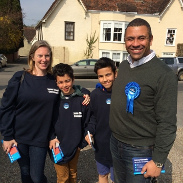 James Cleverly family