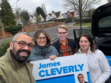 James and Braintree Conservatives in Halstead